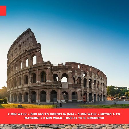 Ospedale Gemelli-Vaticano Domus Di Pace 1Bdr Rome Luaran gambar