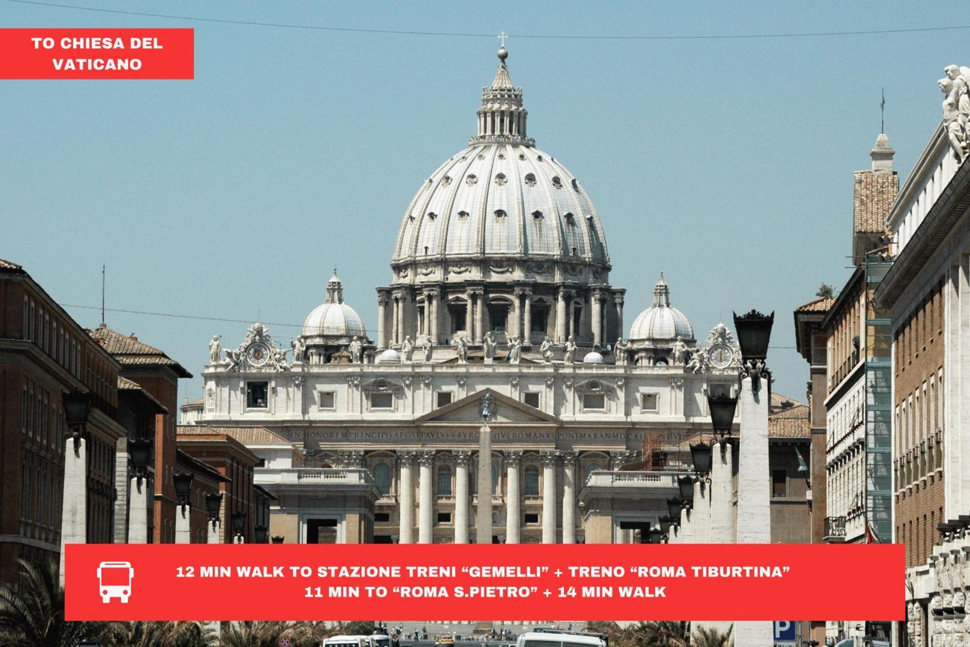 Ospedale Gemelli-Vaticano Domus Di Pace 1Bdr Rome Luaran gambar